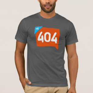 404 Klout niet gevonden. T-shirt