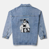 404: Normal Not Found – Glitched Soul Denim Jacket (Achterkant)