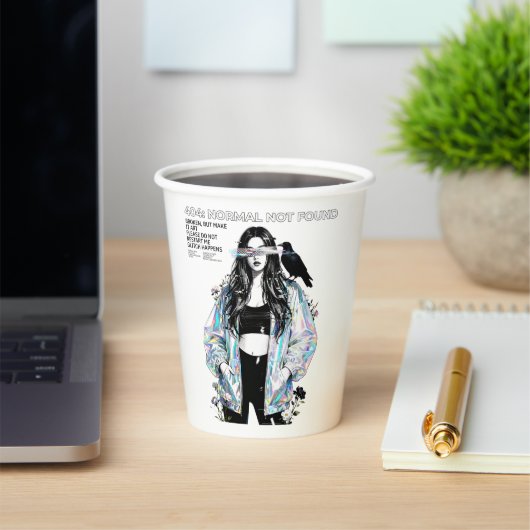 404 – Normal Not Found Papieren Bekers (Insitu)