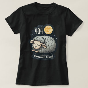 404 Slaap Niet Gevonden - Knuffelachtige Tekenfilm T-shirt