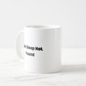 404 Sleep Not Found Mug – Funny Developer  (Devant gauche)