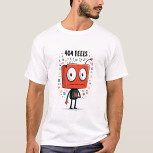 404 Voelt Grappig Alien Karakter Cadeau T-shirt