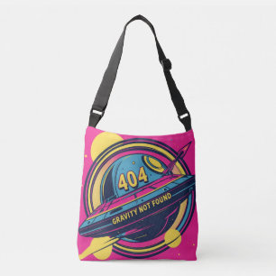 404 Zwaartekracht niet gevonden - Retro Space Pop Crossbody Tas