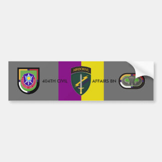 404E CIVIELE ZAKEN BATTALION BUMPERSTICKER