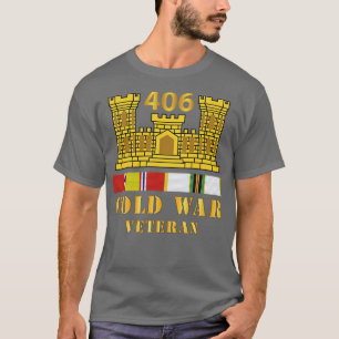 406th Ingenieursbataljon ENG Tak ColdVeteran w T-shirt