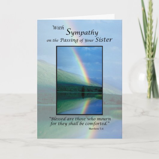 4081 Zuster Sympathie Rainbow Kaart (Voorkant)