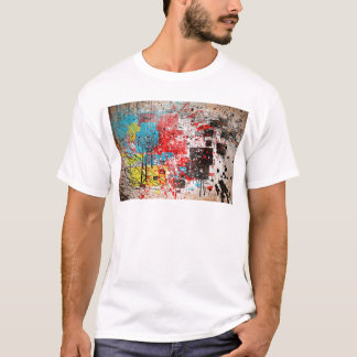 40 abstracte splaatstverf 1 kleur zoz.jpg t-shirt