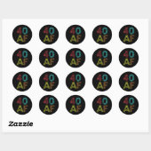 40 AF 40 e 1979 40 Ronde Sticker (Vel)