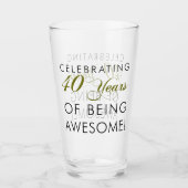 40 Ans De Verre À Fêter (Devant)