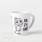 40 ans ? Qui, moi ? Mug gaucher (Angle droit)