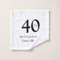 40 ans vieillis à la perfection nom anniversaire s