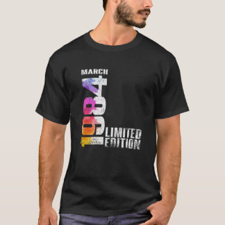  40 Birthday I Limited Edition Maart 1984 P T-shirt