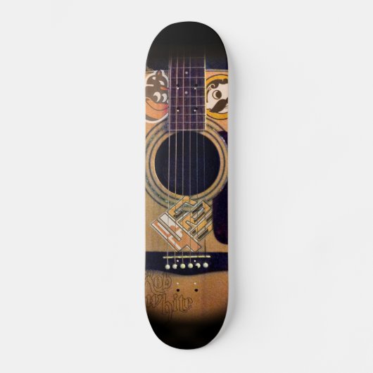 40: Bmore Guitar (Rob White) Skateboard (Voorkant)