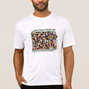 40+ Collage No.2 - met BLASA op Rug T-shirt