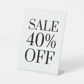 40 % de réduction sur la vente Signal, Panneau Com (Recto)