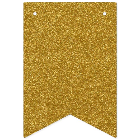 40 en Fabulous Gold Foil Verjaardagsbanner Vlaggetjes (Eerste vlag)