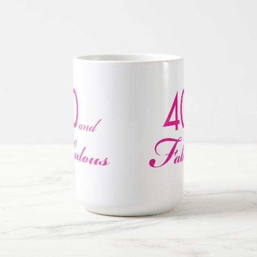 40 en Fabulous Mok #2 (Center)