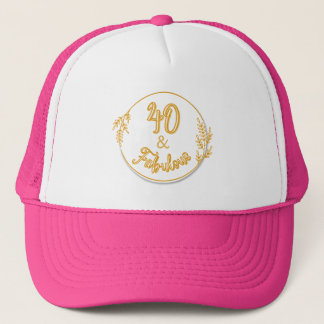 40 en Fabulous Trucker Pet