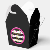40 en Fabulous Zwart Chinees Voedseldozen Bedankdoosjes (Geopend)