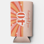 "40 en fantastisch", retro verjaardagsfeestje (Voorkant)