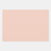 40 en fantastische, retro heldere perzik inpakpapier vel (Voorkant 3)