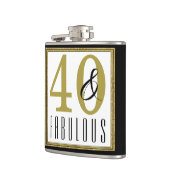 40- en feestdag heupfles (Links)