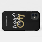 40 en geweldig Case-Mate iPhone case (Achterkant (horizontaal))