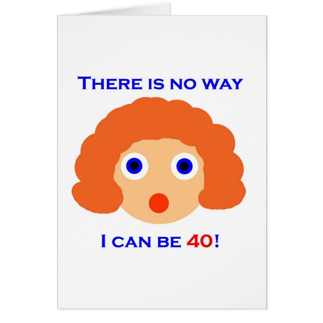 40 Er is geen manier (Voorkant)