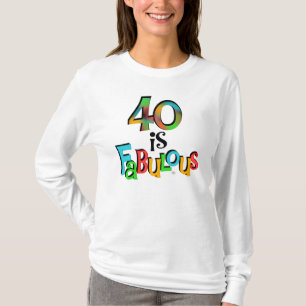 40 est Fabuleux T-shirts et cadeaux d'anniversaire