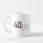 40 est la nouvelle 20 tasse III (Gauche)