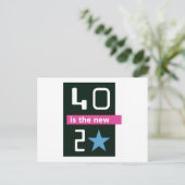 40 est la nouvelle carte postale 20 (Debout devant)