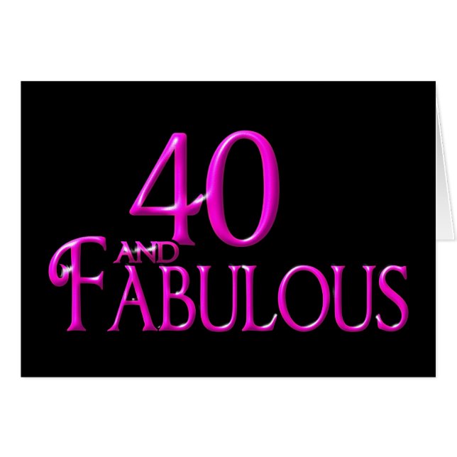 40 et fabuleux (Devant horizontal)