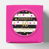 40 et fabuleux Ballotins noirs roses chauds (Haut)