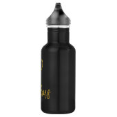 40 et Fabulous Gold Foil Bouteille d'eau d'anniver (Droite)