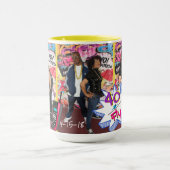 40 et tasse personnalisée orientée de photo (Centre)