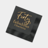 40 & Fabuleux Quarantième anniversaire Nom personn (Gauche)