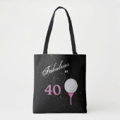 40 Fabulous Golf Tote Bag (Voorkant)