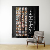 40 Fotocollage - 4 rijen 10 kolommen - Script-naam Wandkleed (In situ)