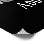 40 Fotocollage - 4 rijen 10 kolommen - Script-teks Poster (Hoek)