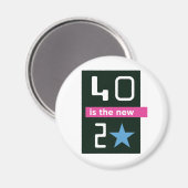 40 is de nieuwe 20 magneet (Voorkant / Achterkant)