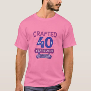 40 jaar geleden, 40 jaar geleden t-shirt