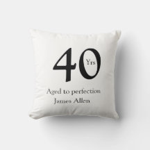 40 jaar gerijpt tot perfecte verjaardagsnaam eenvo