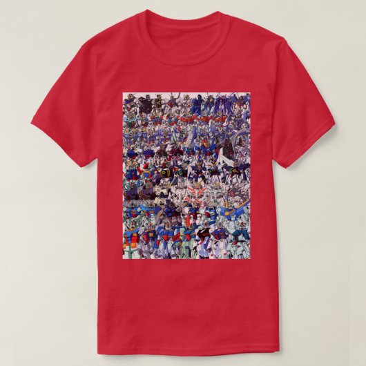 40 jaar Gundam T-shirt (Design voorkant)
