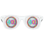 40 jaar jong vieren retro zonnebril (Voorkant)