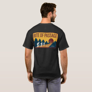 40 jaar logo - zwart t-shirt