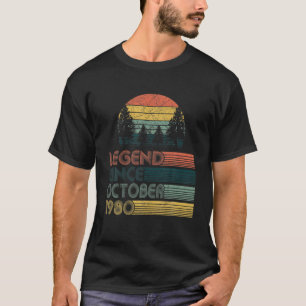 40 jaar oud 40e Shirt legend sinds oktober