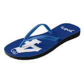 40 jaar oud Cool Birthday Design Teenslippers (Schuin)