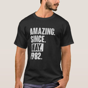 40 jaar oude 40e verjaardag - verbazingwekkend sin t-shirt