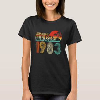 40 jaar oude legende sinds augustus 1983 40th t-shirt