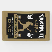 40 jaar oude rockers spandoek (Horizontaal)